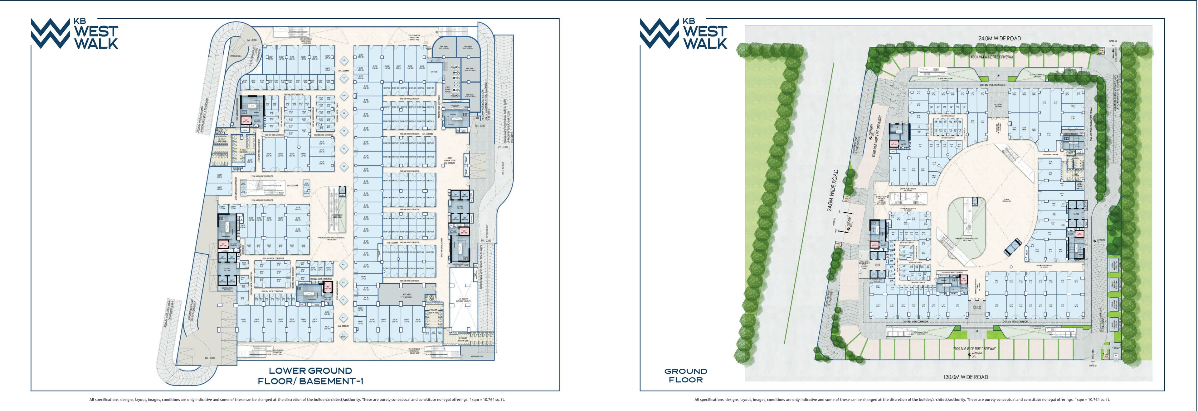 KB West Walk master site plan