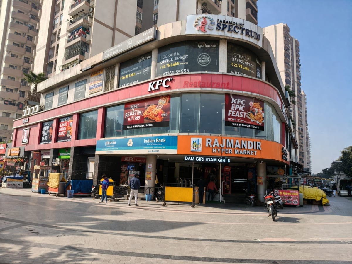Pre-Leased KFC Property for Sale | 12-Year Lease | High ROI Retail Investment | Assured Rent — shop in Ghaziabad