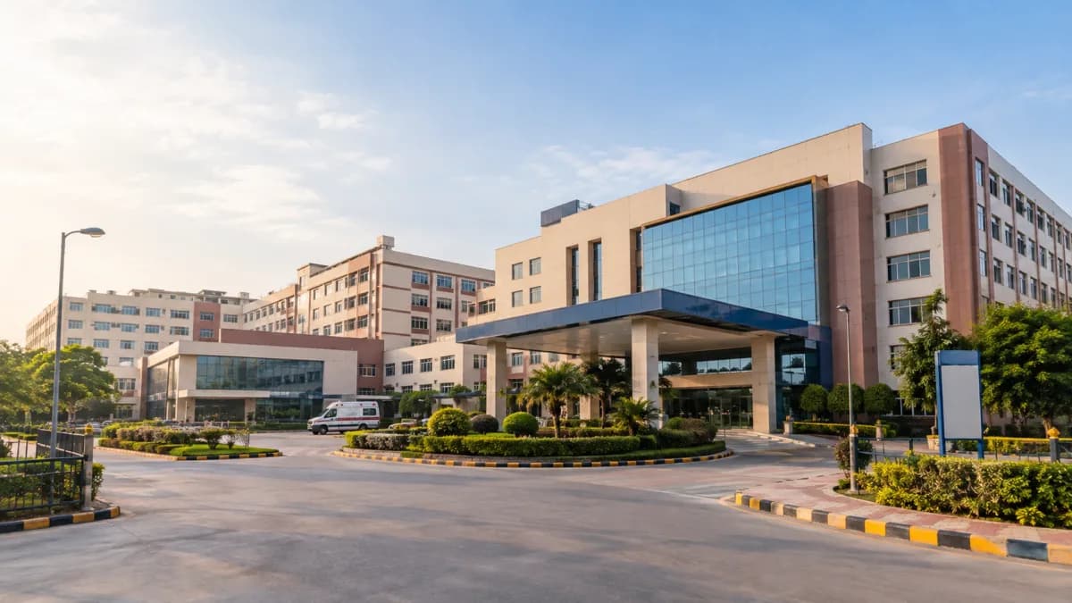 Running Medical College, Dental College & 725 Bed Hospital for Sale in Ghaziabad | ₹1,100 Cr - Image 1