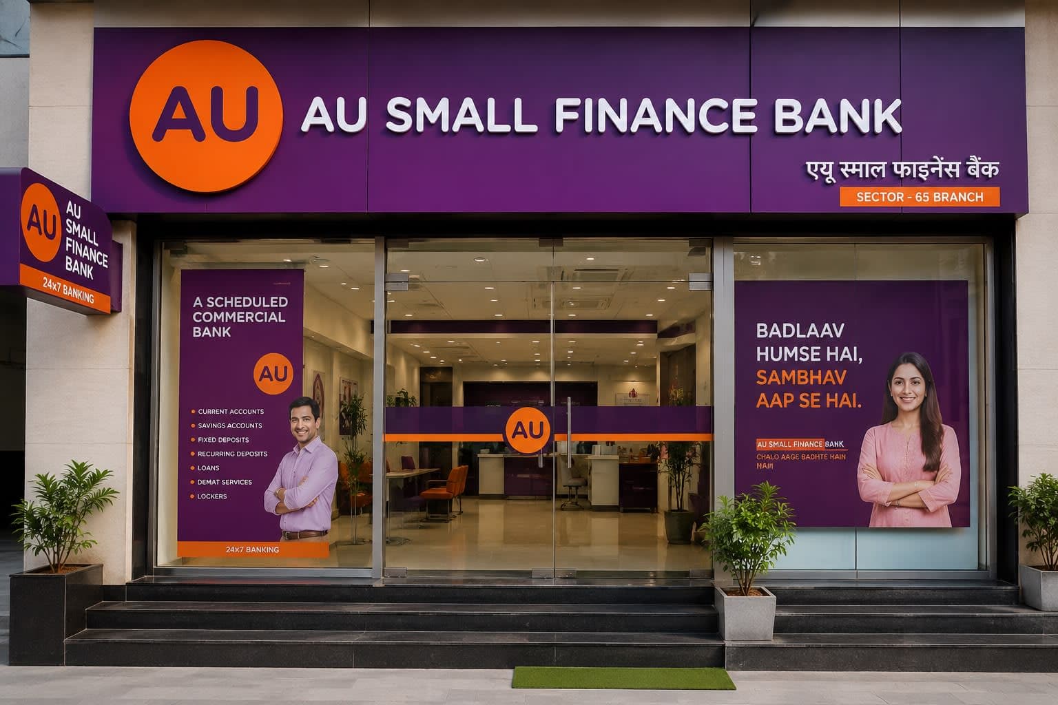 Pre-Leased Bank Property for Sale in Gurgaon | AU Small Finance Bank | M3M 65th Avenue | ₹3.1L Rent