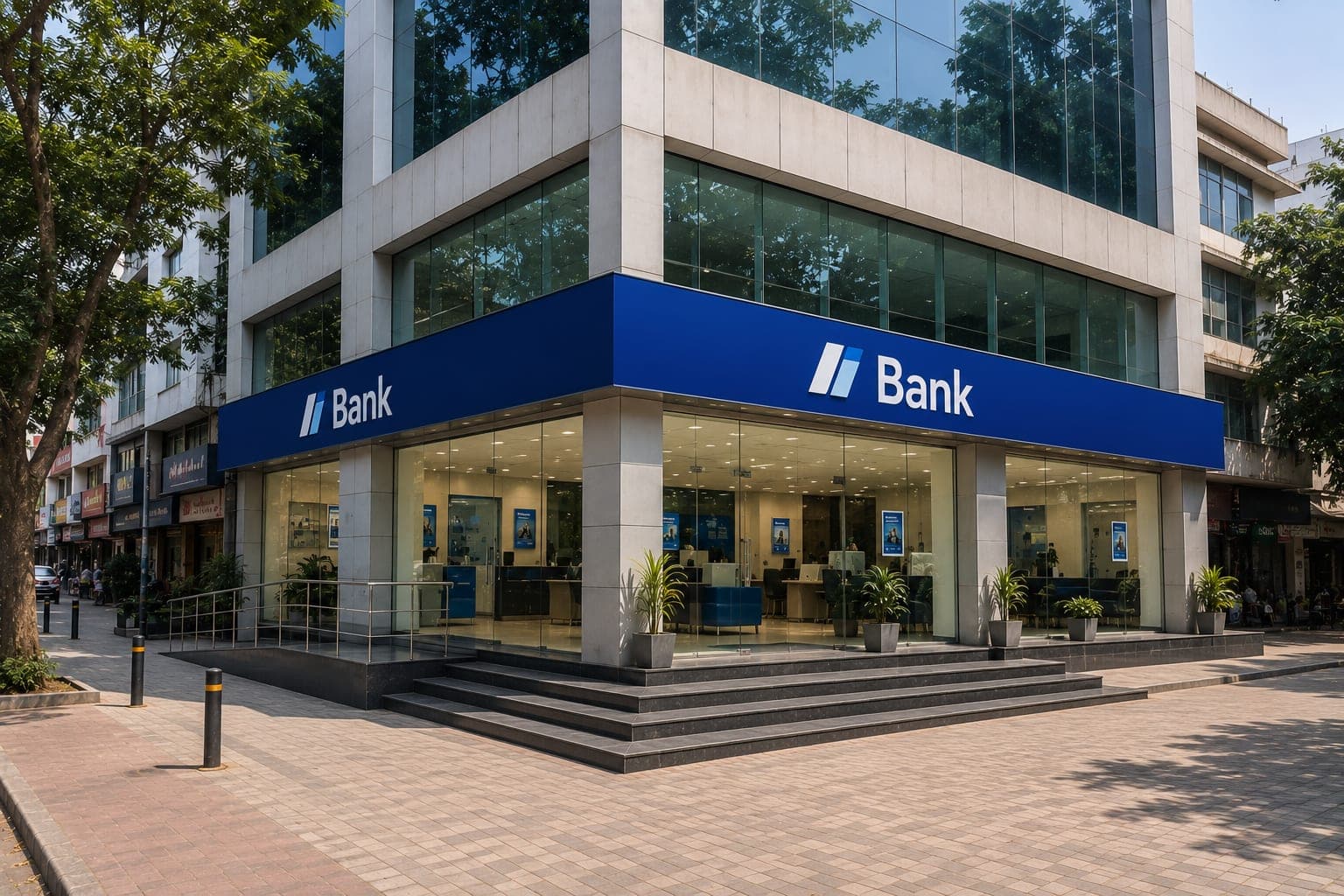 Pre-Leased Bank Property for Sale in Sector 18 Noida | Corner Ground Floor | ₹4.7L Rent | Prime Investment @ ₹14.1 Cr