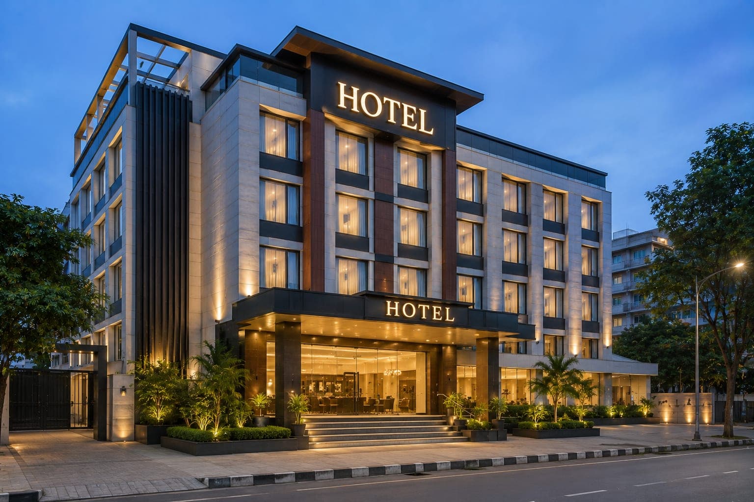 Pre-Leased Hotel for Sale in Sector 44 Noida | 35 Furnished Rooms | ₹7L Rent | Prime Investment @ ₹16