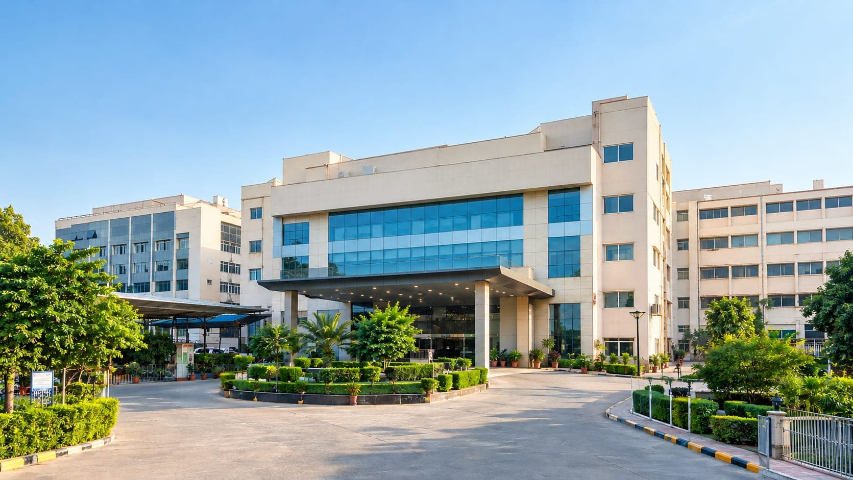 Hospital for Sale in Mohan Nagar, Ghaziabad | 17 Acres Freehold Land | 6 Lakh Sq Ft Covered Area | Trust Transfer - Image 1